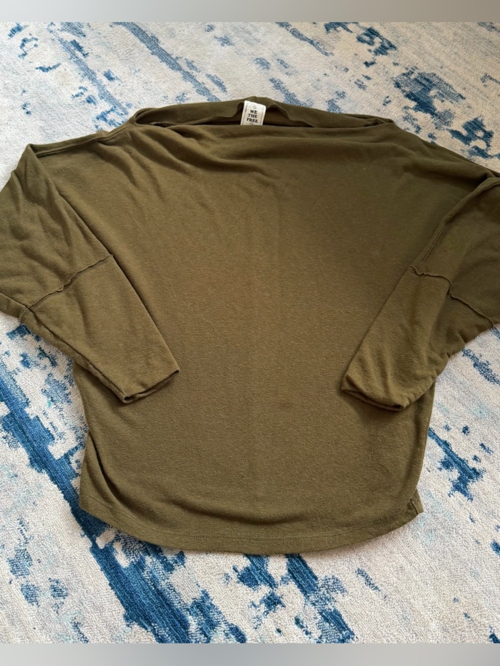 Free People Valencia Top Sweatshirt Medium